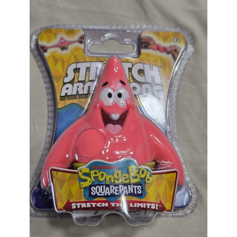 SpongeBob SquarePants Patrick Star Mini Stretch Armstrong Figure Basic Fun 2023 - Picture 2 of 4